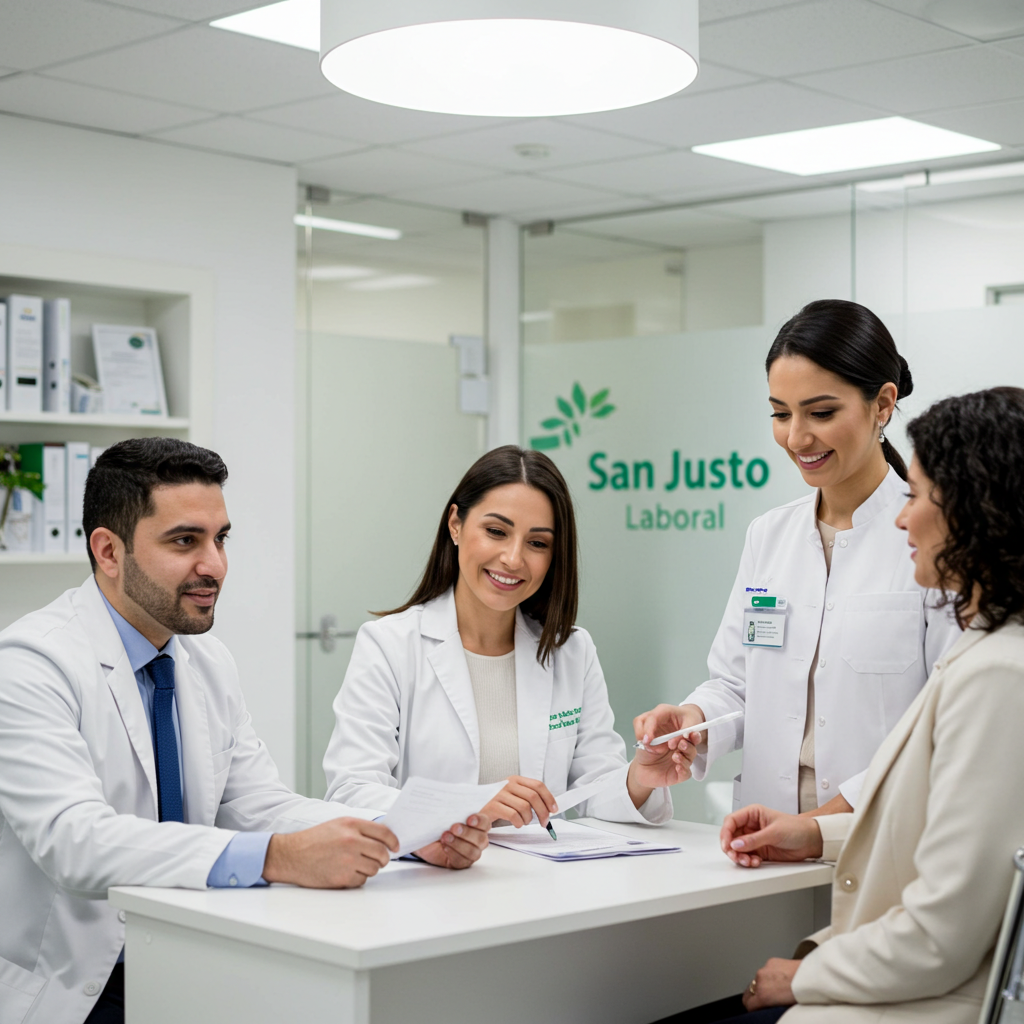 Equipo profesional de San Justo Laboral Medicina para Empresas